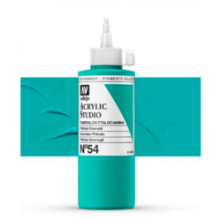 Vallejo ACRYLIC STUDIO 54: 200 ML. PHTHALO EMERALD