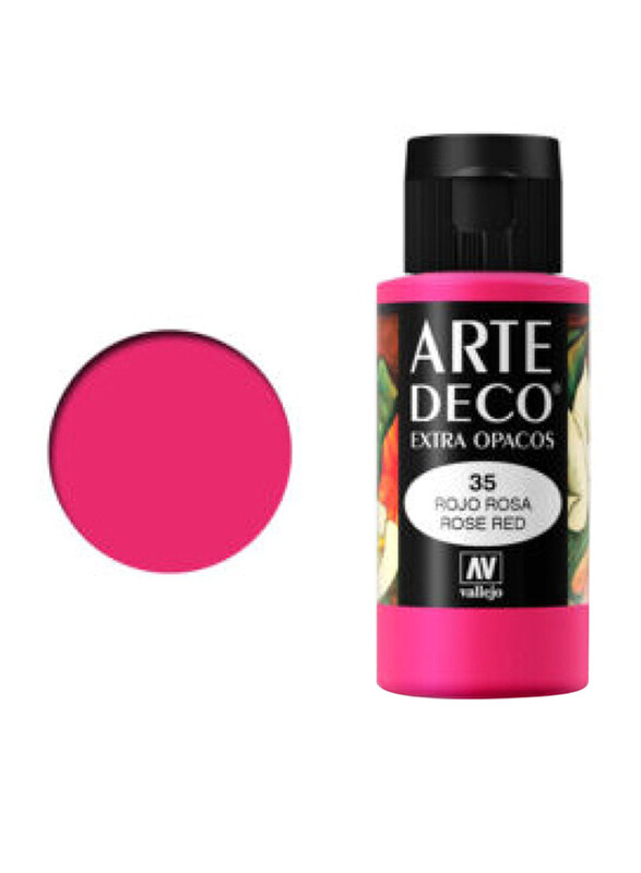 

Vallejo Art Deco 035, 60ml, Rose Red