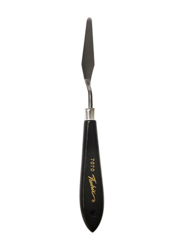 Fredrix 2 Palette Knife, 1/2 inch, 7070, Brown/Silver