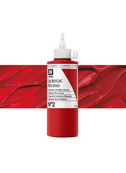 Vallejo No 2 Acrylic Studio Colour, 200ml, Cadmium Red (Hue)