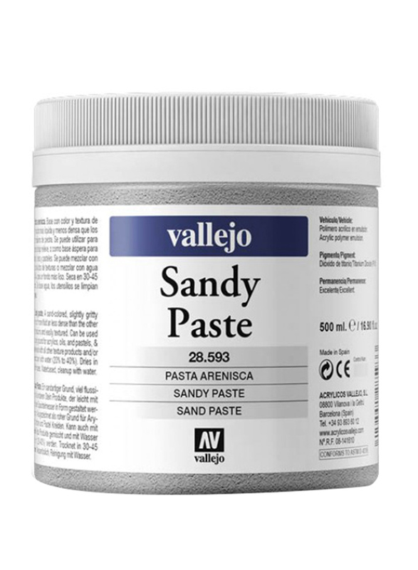 Vallejo Sandy Paste, 500ml, 593 (Pastelgesso)