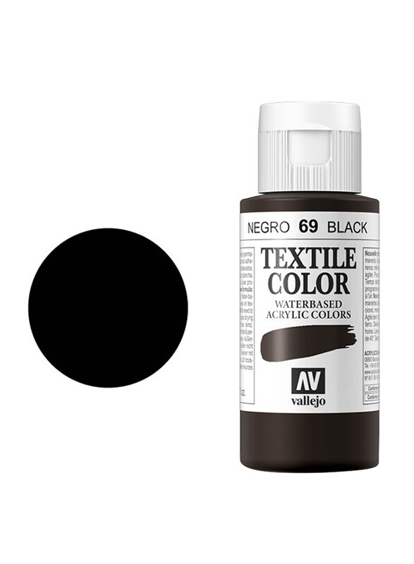 

Vallejo Textile Color, 60 ml, Black 69