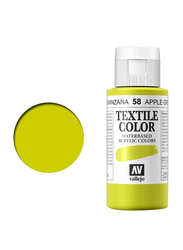 Vallejo Textile Color, 60 ml, Apple Green 58