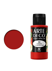 Vallejo Art Deco 034, 60ml, Country Red