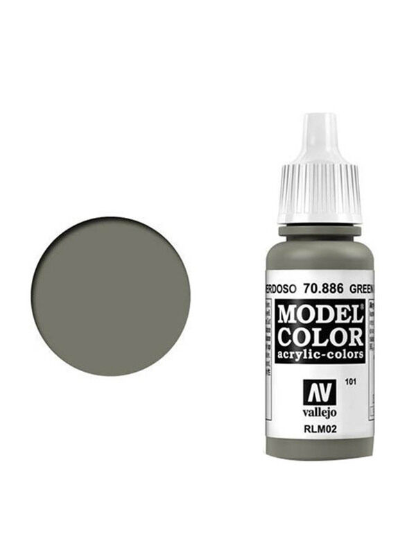 

Vallejo 101 Model Colour 886, 17ml, Green Grey