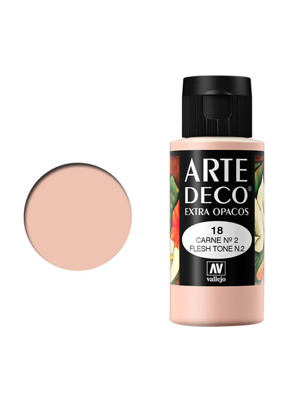 Vallejo Art Deco 018, 60ml, Flesh Tone