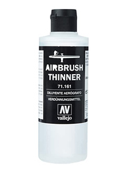 Vallejo Airbrush Thinner 161, 200ml, Clear