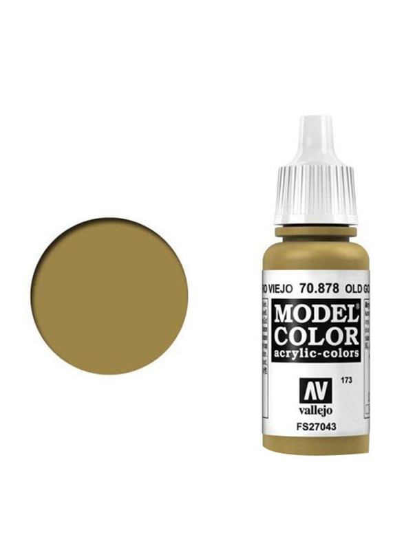 Vallejo 173 Modelcolour 878, 17ml, Old Gold