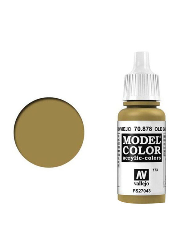 

Vallejo 173 Modelcolour 878, 17ml, Old Gold