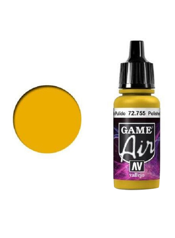

Vallejo Game Air 755 Color, 17ml, Polished Gold