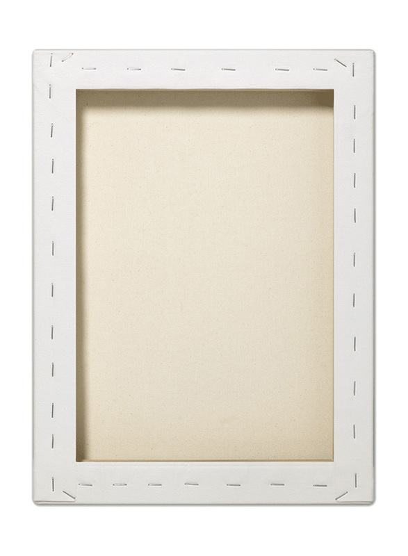 Fredrix Tara Pearlescent Stretched Canvas Gal Wrap, 45.72 x 60.96cm, White