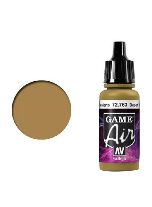 

Vallejo Game Air 763 Color, 17ml, Desert Yellow