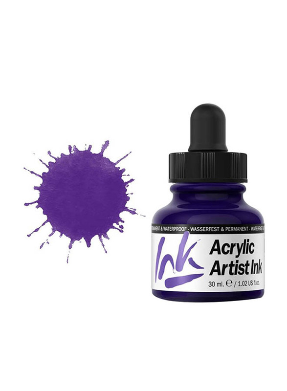 Vallejo Acrylic Artist Ink, 30ml, Violet