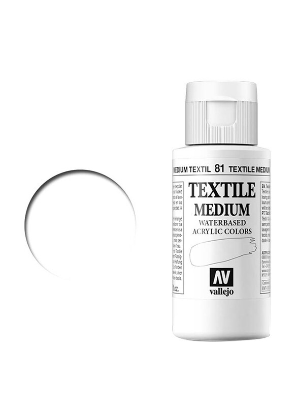 

Vallejo Textile Color, 60 ml, Textile Medium 81