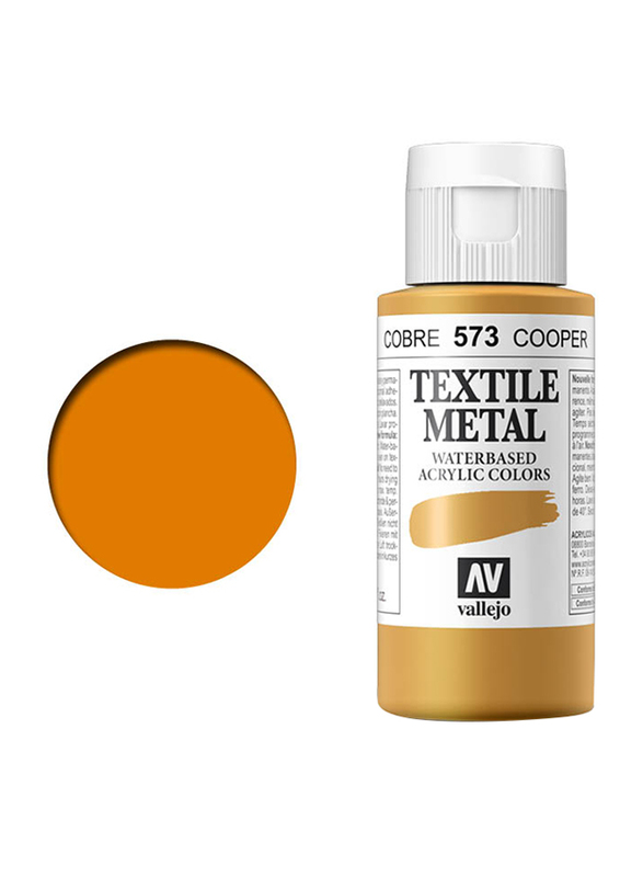 Vallejo Textile Color, 60ml, Copper 573