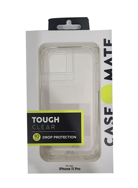 

Generic Case Mate Apple iPhone 11 Pro Slim Mobile Phone Case Cover, Transparent