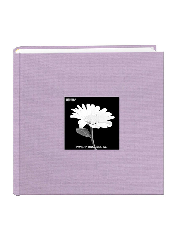 

Generic Pioneer Pocket Fabric Frame Cover Photo Album, Purple