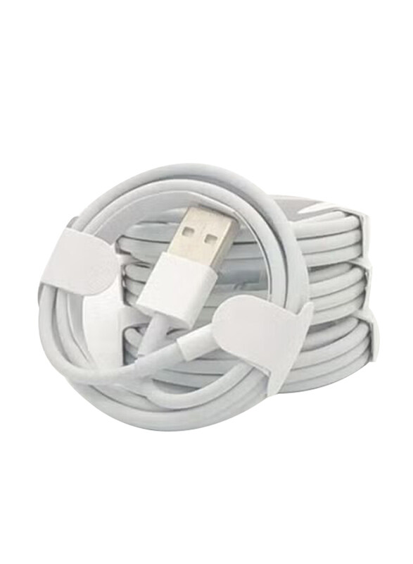 

Foxconn 1-Meter Lightning Cable USB Type A to Lightning Charging Cable for iPhone/iPad, White