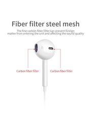 Foxconn Wired In-Ear Type-C Earphones With Microphone, White