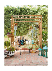 6'x6' Arbor Opalhouse Designed Decorate Outdoor Living & Garden Space, Beige