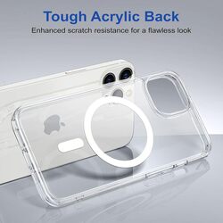 TPU Back Case Cover for iPhone 15, Compatible for iPhone Back Case Cover, Scratch-Resistant Back Case Cover, iPhone 15-Transparent