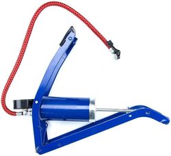 Generic Air Foot Pump 150 PSI, Heavy Compressor for Bike,Car,Cycles,& All Other Vehicles-Blue