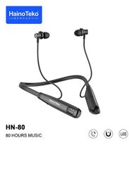 Haino Teko HN 80 Wireless/Bluetooth In-Ear Neckband, Black