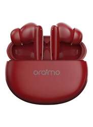 Oraimo OEB-E02D Riff True Wireless/Bluetooth In-Ear Earphone, Red