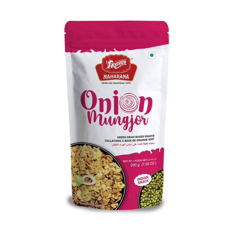 Maharana Onion Mungjor Green Gram Based Snacks 200g