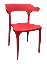 Jilphar Furniture Polypropylene Chair, Red