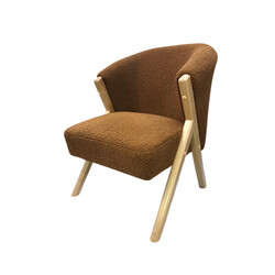 Jilphar Furniture Beech Wood Reupholstery  Fabric Dining Chair JP1372A