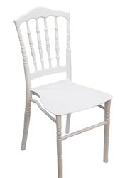 Jilphar Furniture Classical Armless Dining Chair, White