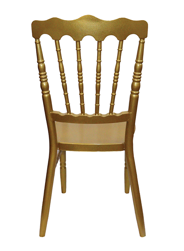 Jilphar Furniture High Quality Metal Wedding Chair, JP1418, Gold