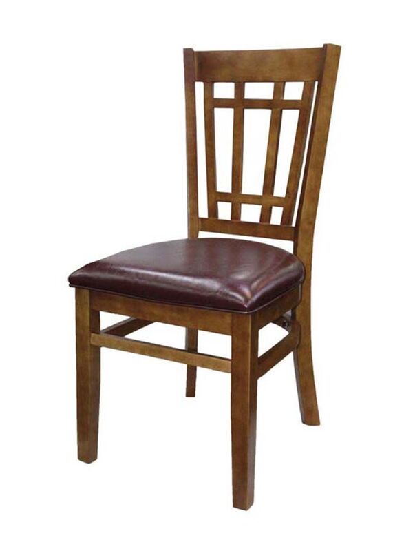 Jilphar Furniture Classical Wooden Dining Chair, Light Brown