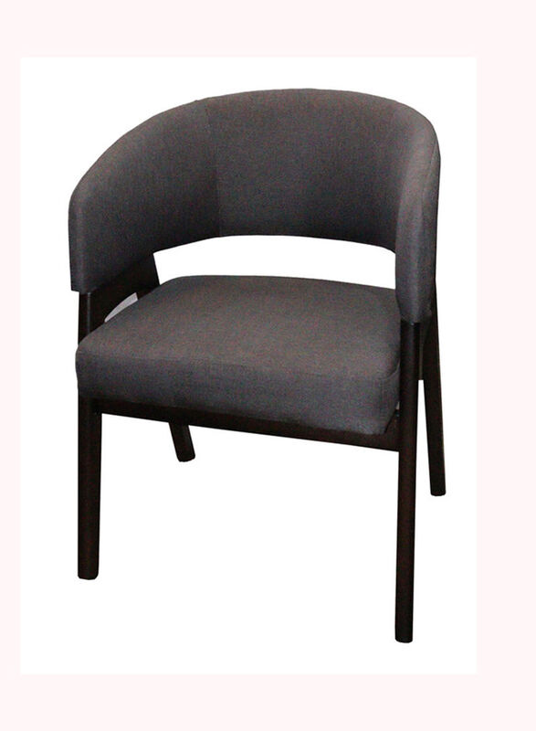 Jilphar Furniture Modern Living Room Fabric Chair, Brown