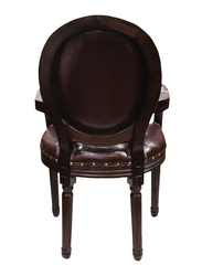 Jilphar Furniture Classical Solid Wood Dining Chair, JP1371, Brown