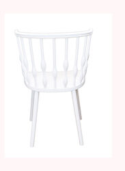 Jilphar Classical Dining Chair, White