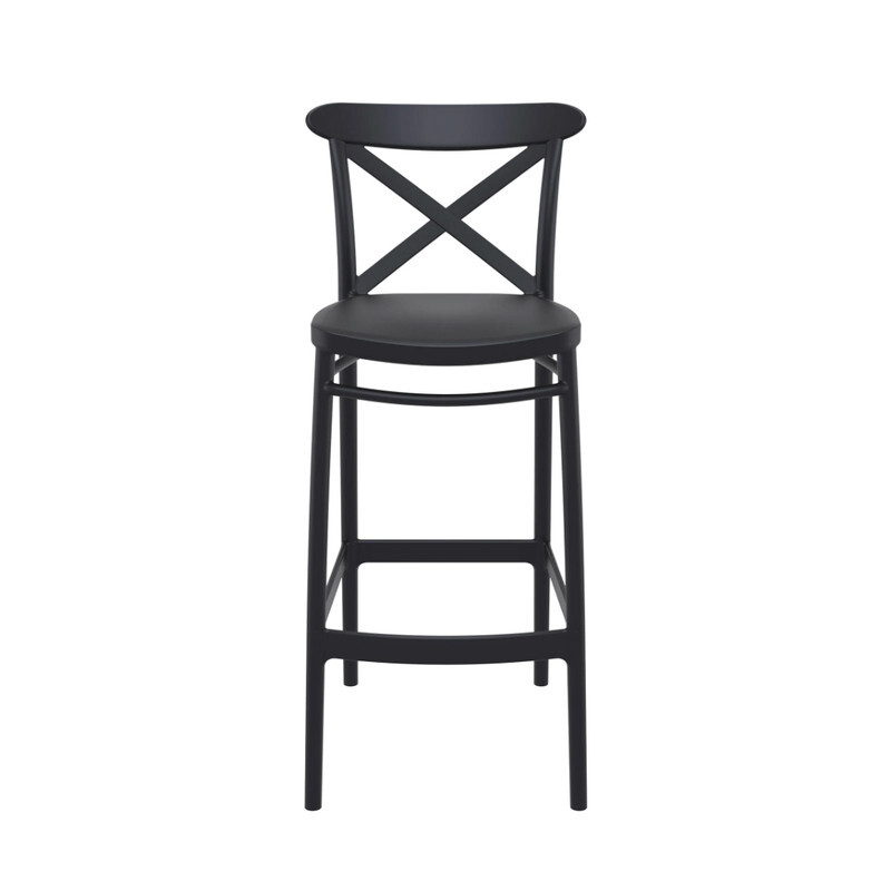 Jilphar Furniture Cross Back High Bar Chair JP1400A