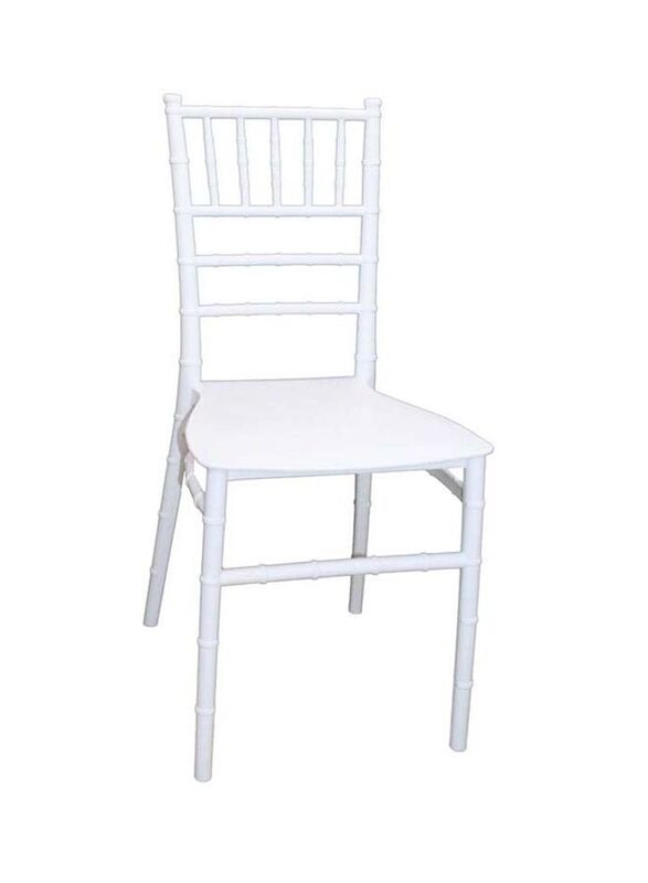 Jilphar Furniture Armless Dining Chair, White