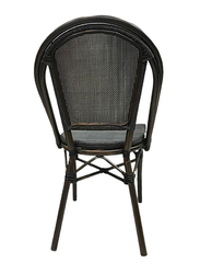 Jilphar Furniture Aluminum Outdoor Chair, JP1364, Black