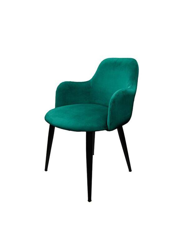 

Jilphar Furniture Custom Made Velvet Chair, Turquoise Green