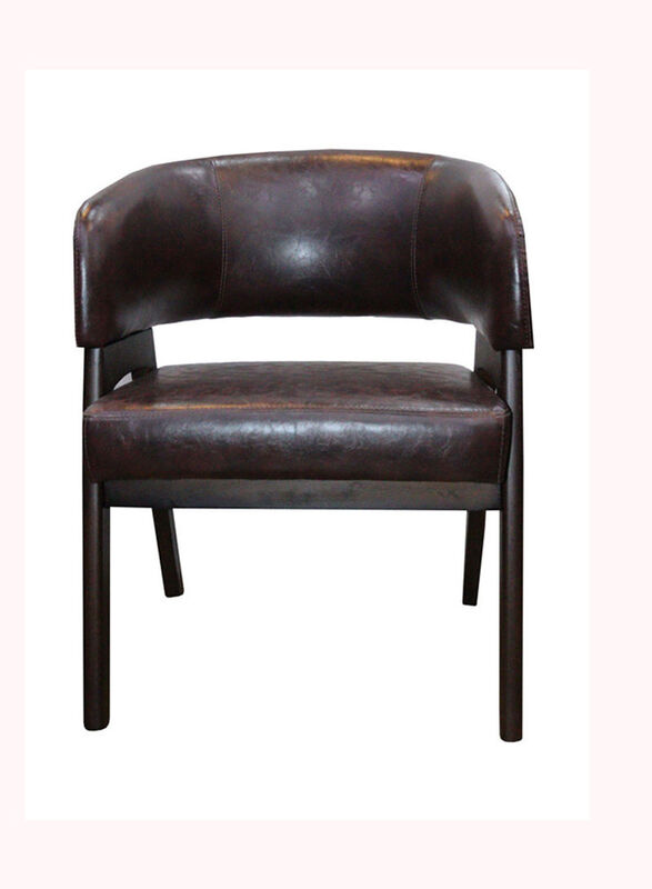 Jilphar Modern Living Room Chair, Brown