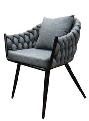 Jilphar Furniture Soft Seating Arm Chair, Grey