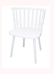 Jilphar Classical Dining Chair, White