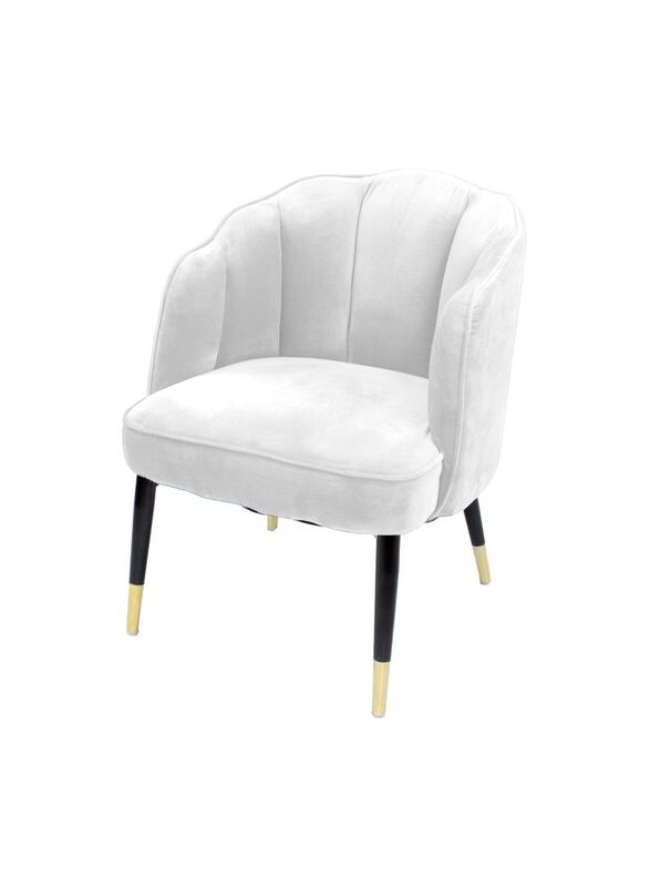 Jilphar Upholstered Dining Chair, White