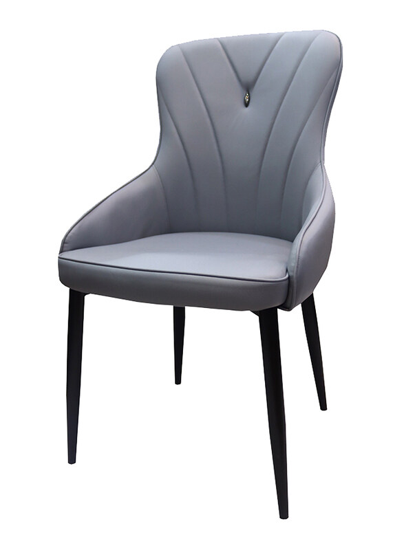 

Jilphar Furniture Unique Design Dining Chair, Grey