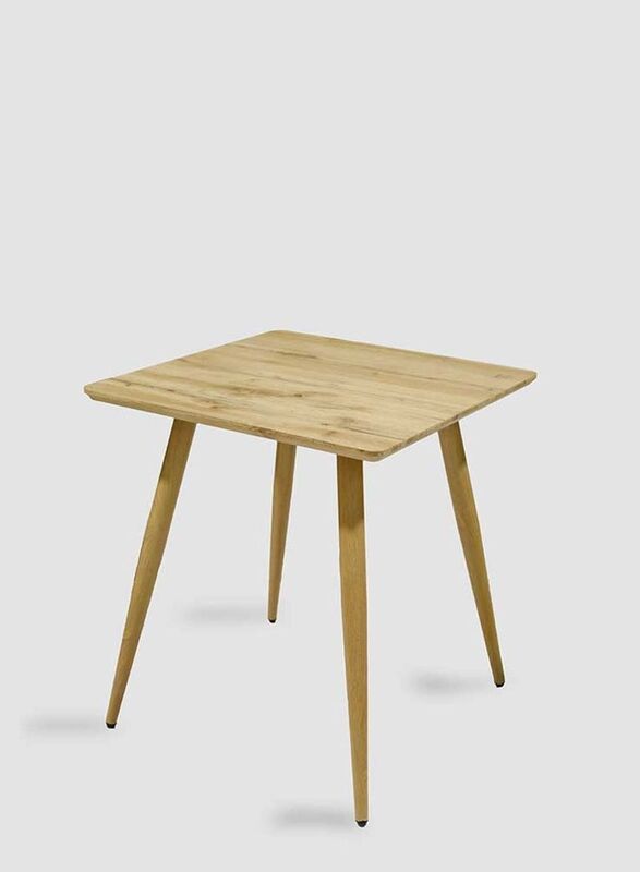 Jilphar Furniture Cafe Restaurant Dining Table Wood With Wood Legs, Beige