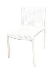 Jilphar Furniture Polypropylene Dining Chair, White