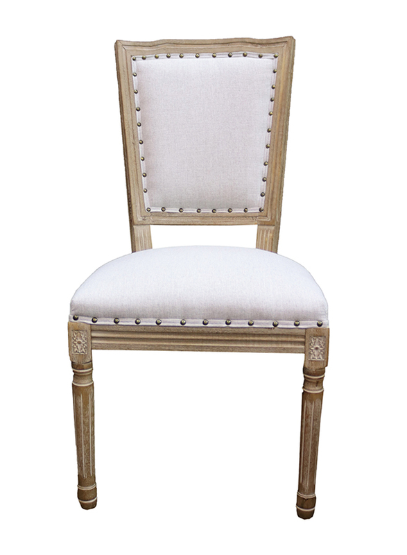 Jilphar Furniture Solid Wood Western Restaurant Chair, Grey