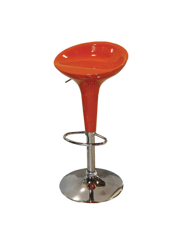 

Jilphar Furniture Adjustable Bar Stool, Orange